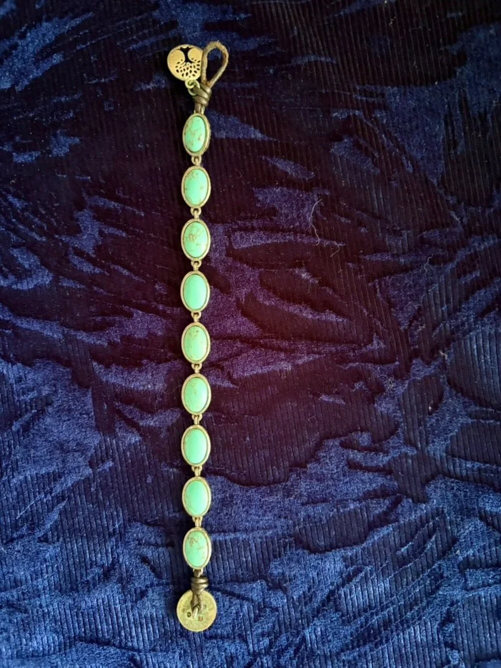 Vintage FOSSIL Turquoise Bracelet